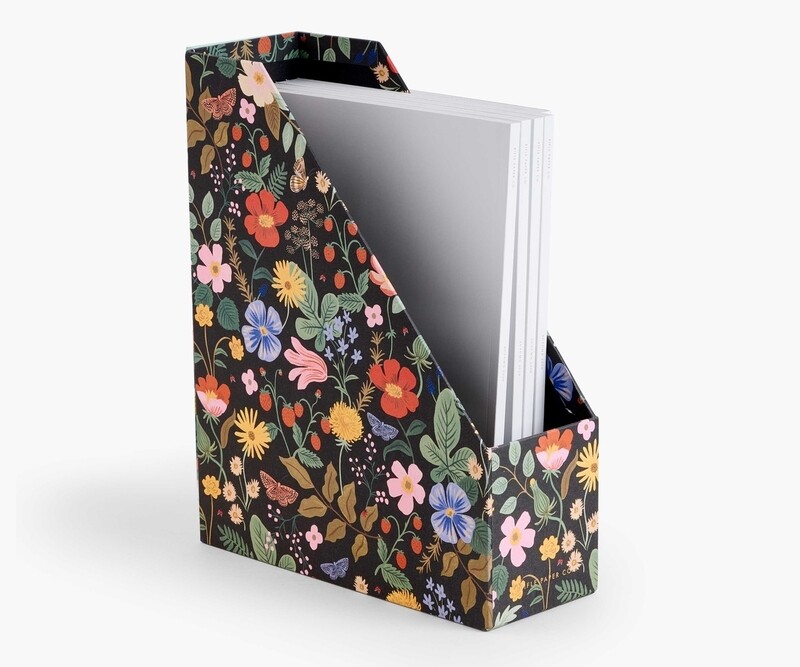 Magazine Holder - Strawberry Fields