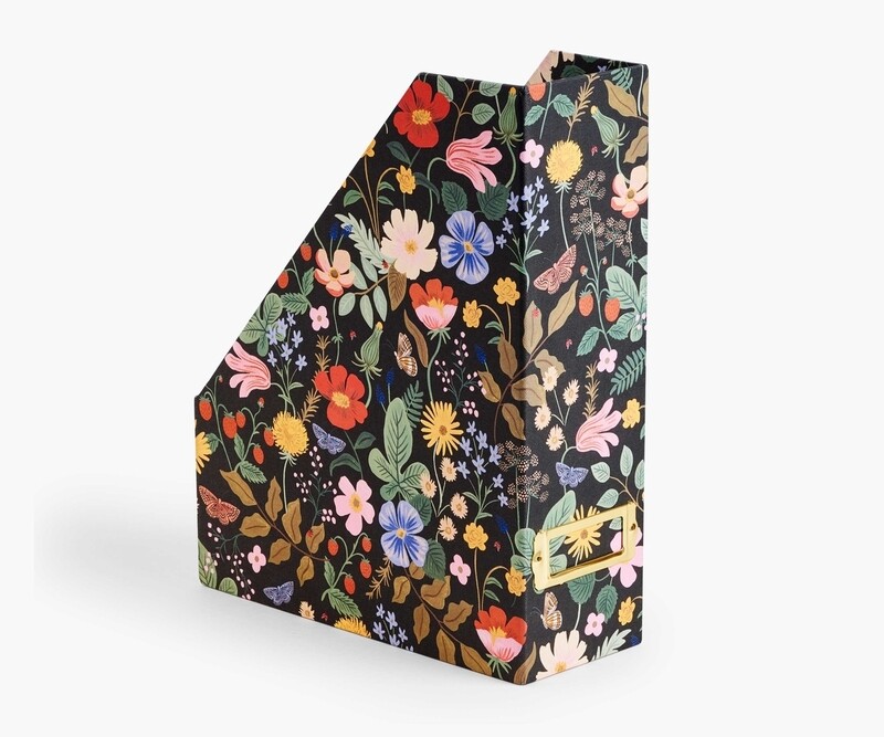 Magazine Holder - Strawberry Fields