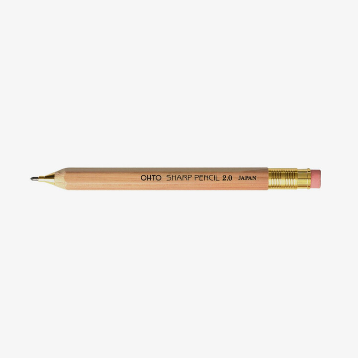Ohto Sharp Pencil 2.0 MM - Natural