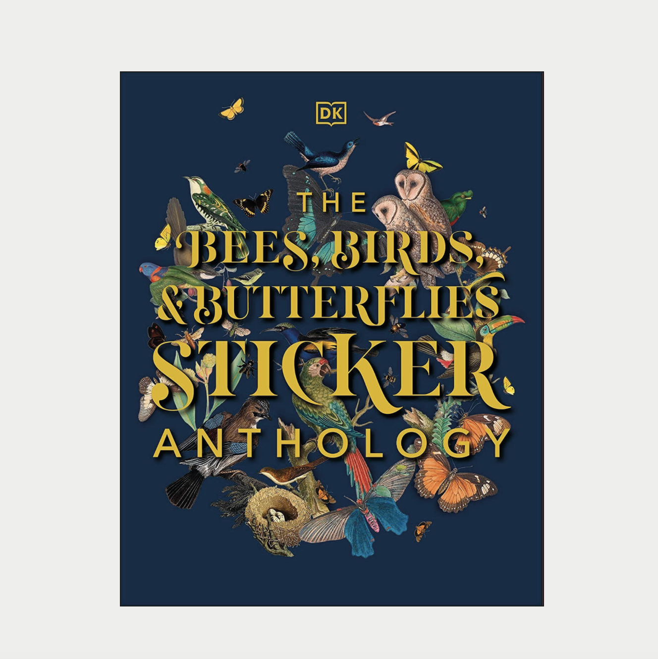 Anthology Sticker Book - Bees Birds &amp; Butterflies