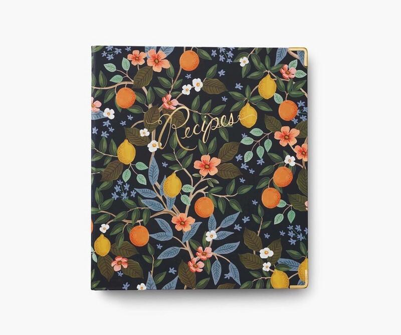 Recipe Binder - Citrus