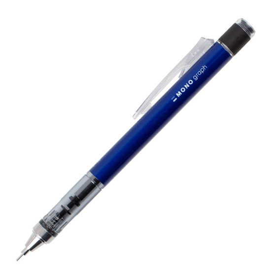 Tombow Mono Graph Mechanical pencil, Blue