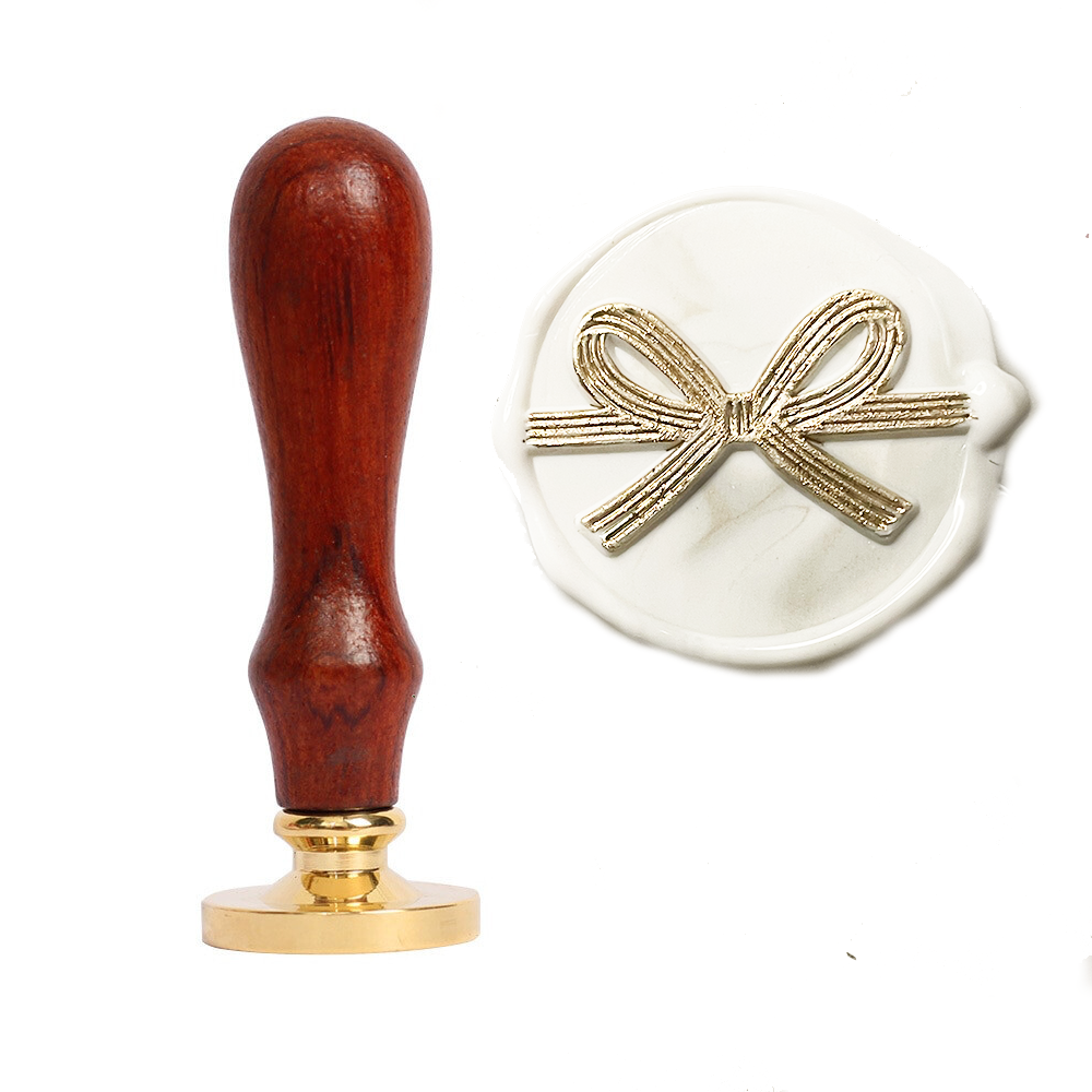Sello metalico para lacre- Bow