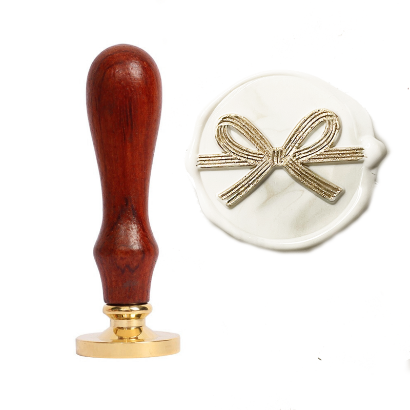 Sello metalico para lacre- Bow