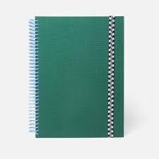 Green - Plain Canvas Notebook