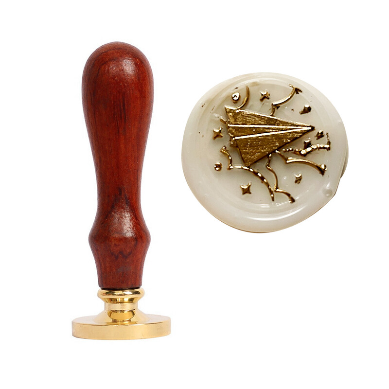 Sello metalico para lacre- Avion