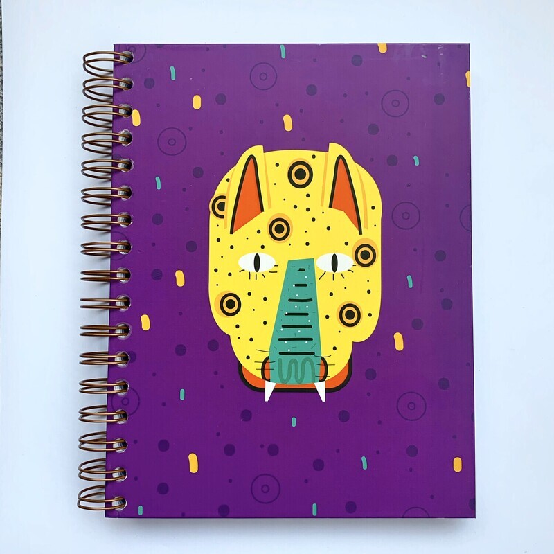 Cuaderno Ishto Espiral - Jaguar
