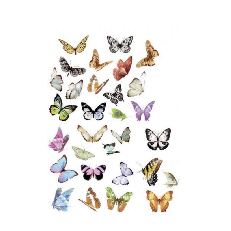 Vellum Stickers  - Mariposas