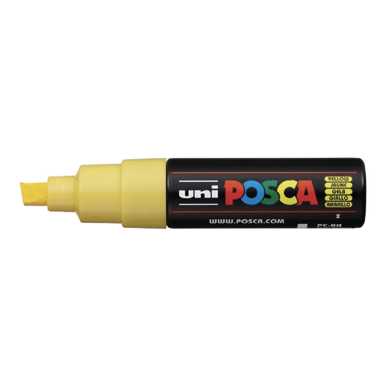 Posca PC 8K - Yellow (unidad)