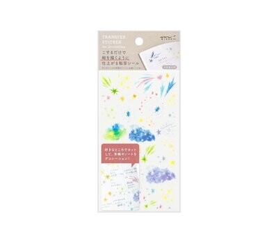 Transfer Stickers - Watercolor Starry
