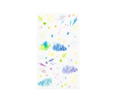 Transfer Stickers - Watercolor Starry