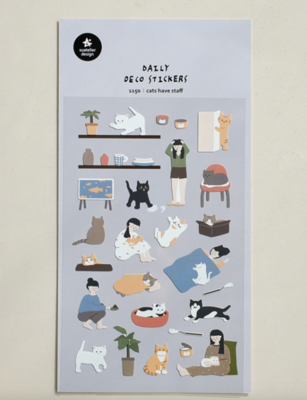Cats have staff