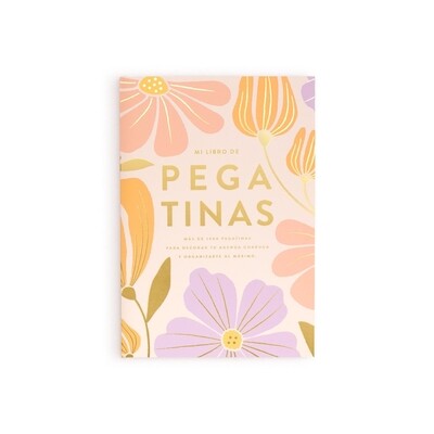 Libro de pegatinas - Flores Edition
