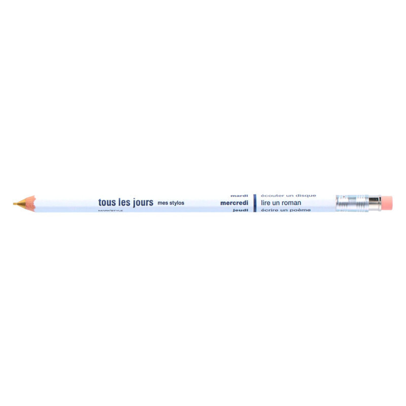 Tous les Jours Mechanical Pen - White