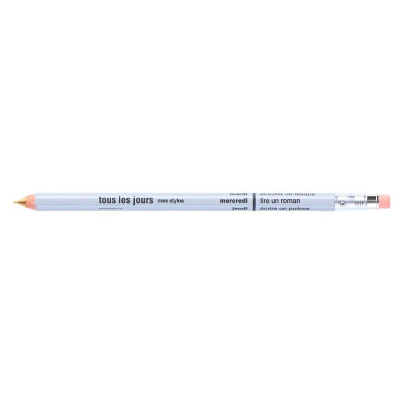 Tous les Jours Mechanical Pen - Mat Silver