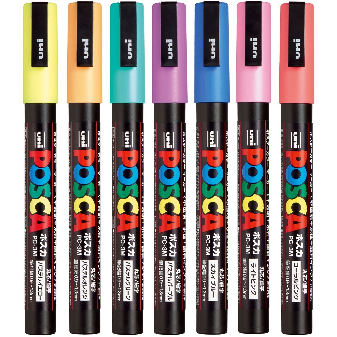 Set Posca PC 3M - Soft Colours