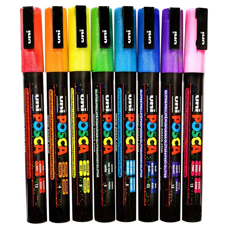 Set Posca 3M PC - Glitter