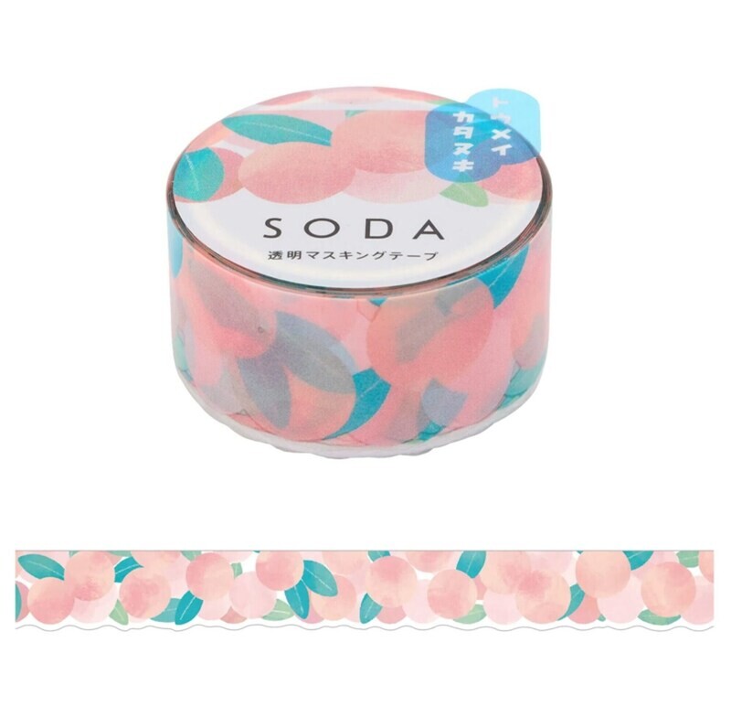 Soda Washi Tape - Peach