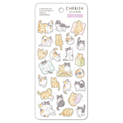 'Cherish' Series Stickers - Cat