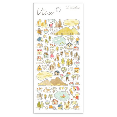 Mind Wave 'View' Series Stickers - 12pm
