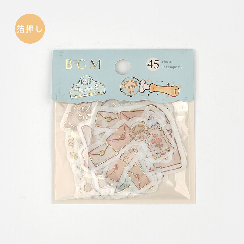 BGM Washi Stickers - Alice´s letter