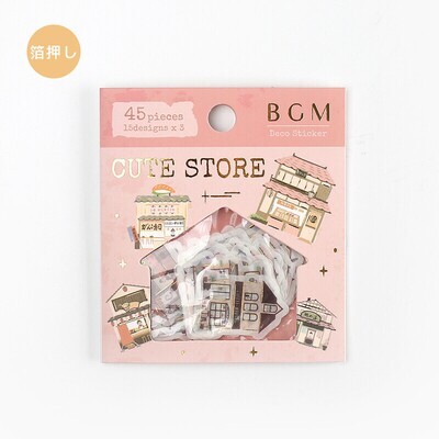 BGM Washi Stickers - Shop