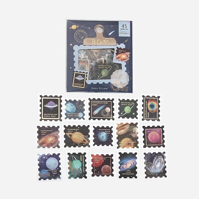 BGM Washi Stickers - Post office Universe