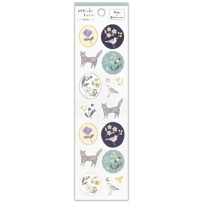 Michikusa Series Stickers - Cat