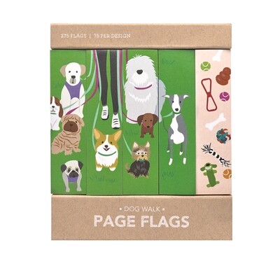 PAGE FLAGS - Dog walk