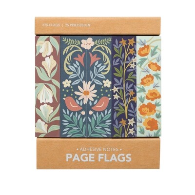 PAGE FLAGS - Floral WallPaper