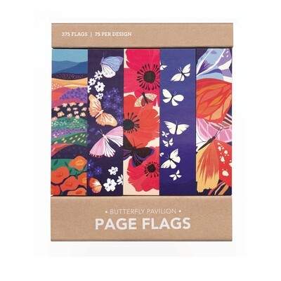 PAGE FLAGS - butterfly Pavilion