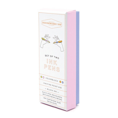 Color Block - Set de 2 - Lilac + Cornflower