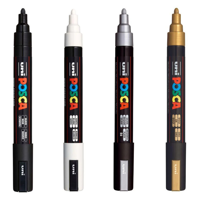 Set 4 Posca 5M