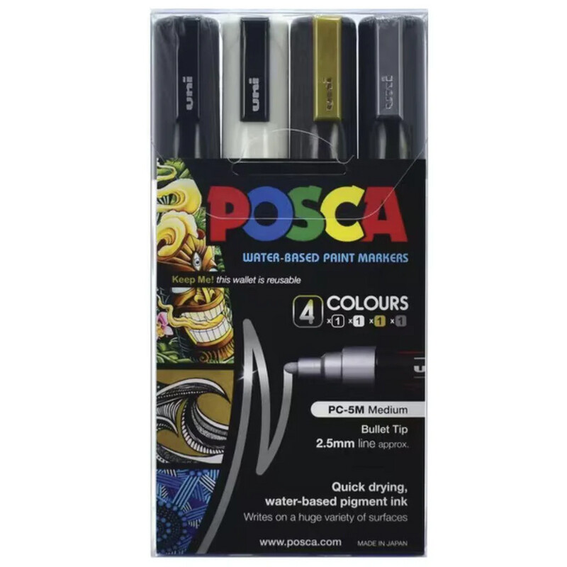Set 4 Posca 5M