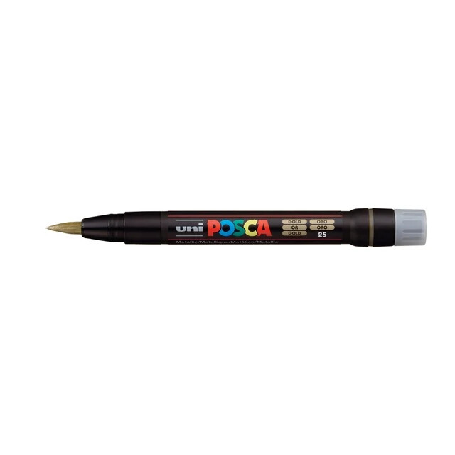 Posca PC 350F - Brush - Gold (unidad)