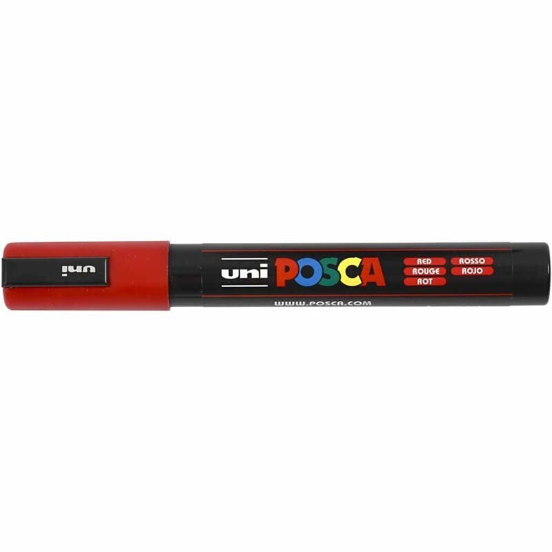 Posca PC 5M- Dark Red (unidad)