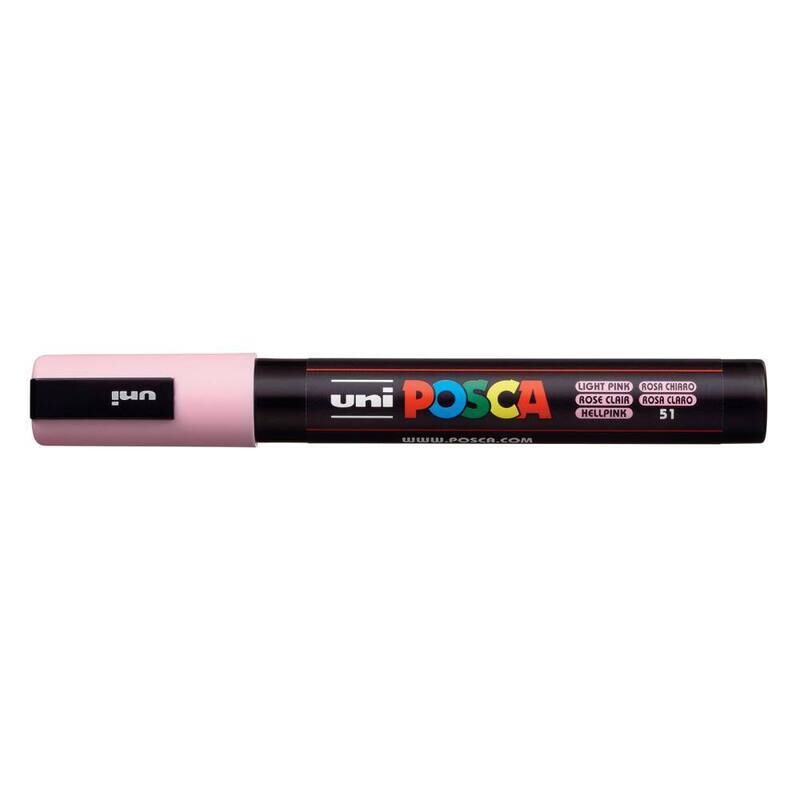 Posca PC 5M- Light pink (unidad)