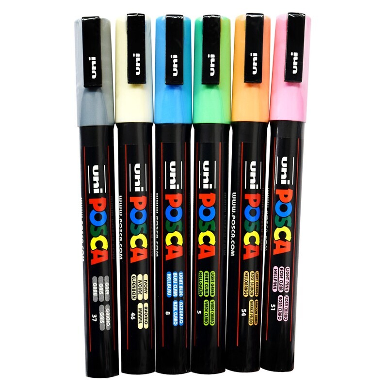 Set Posca PC 3M - Pale