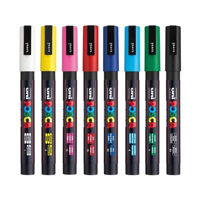 Set Posca PC 3M - Basic Colours