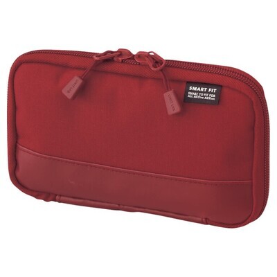 Compact Pen Case - Red