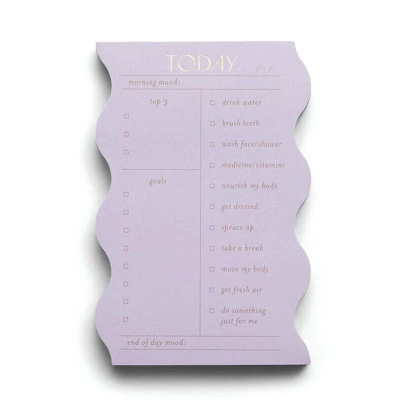 Wavy Notepad - Lilac