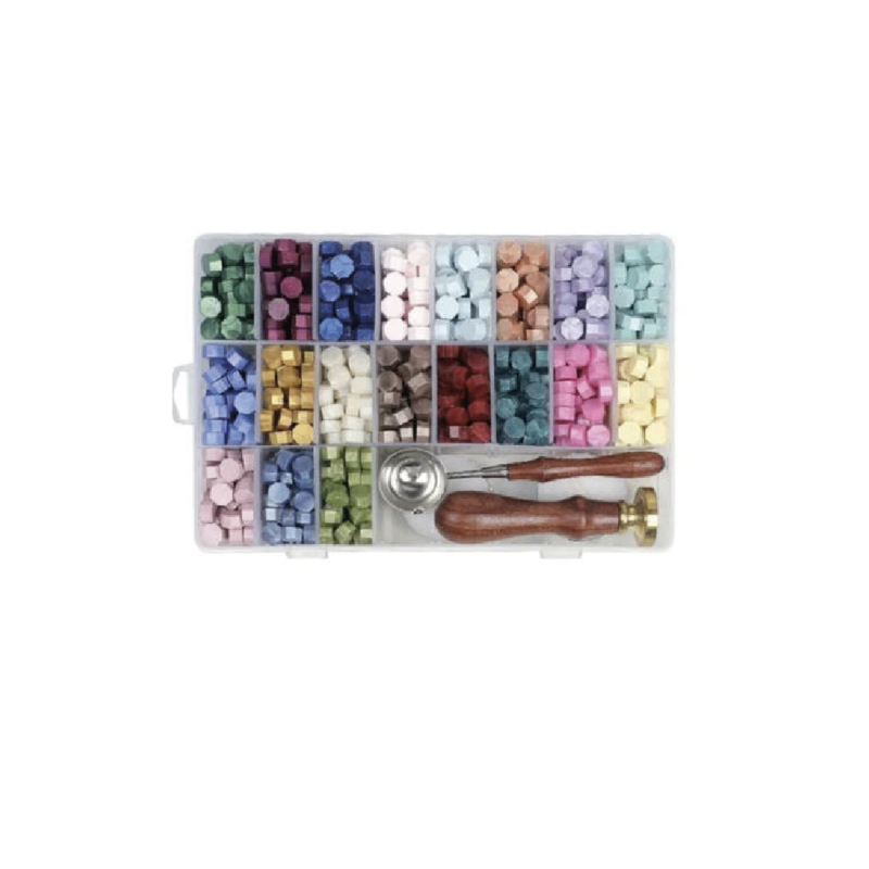 Set sello y 19 cera completo