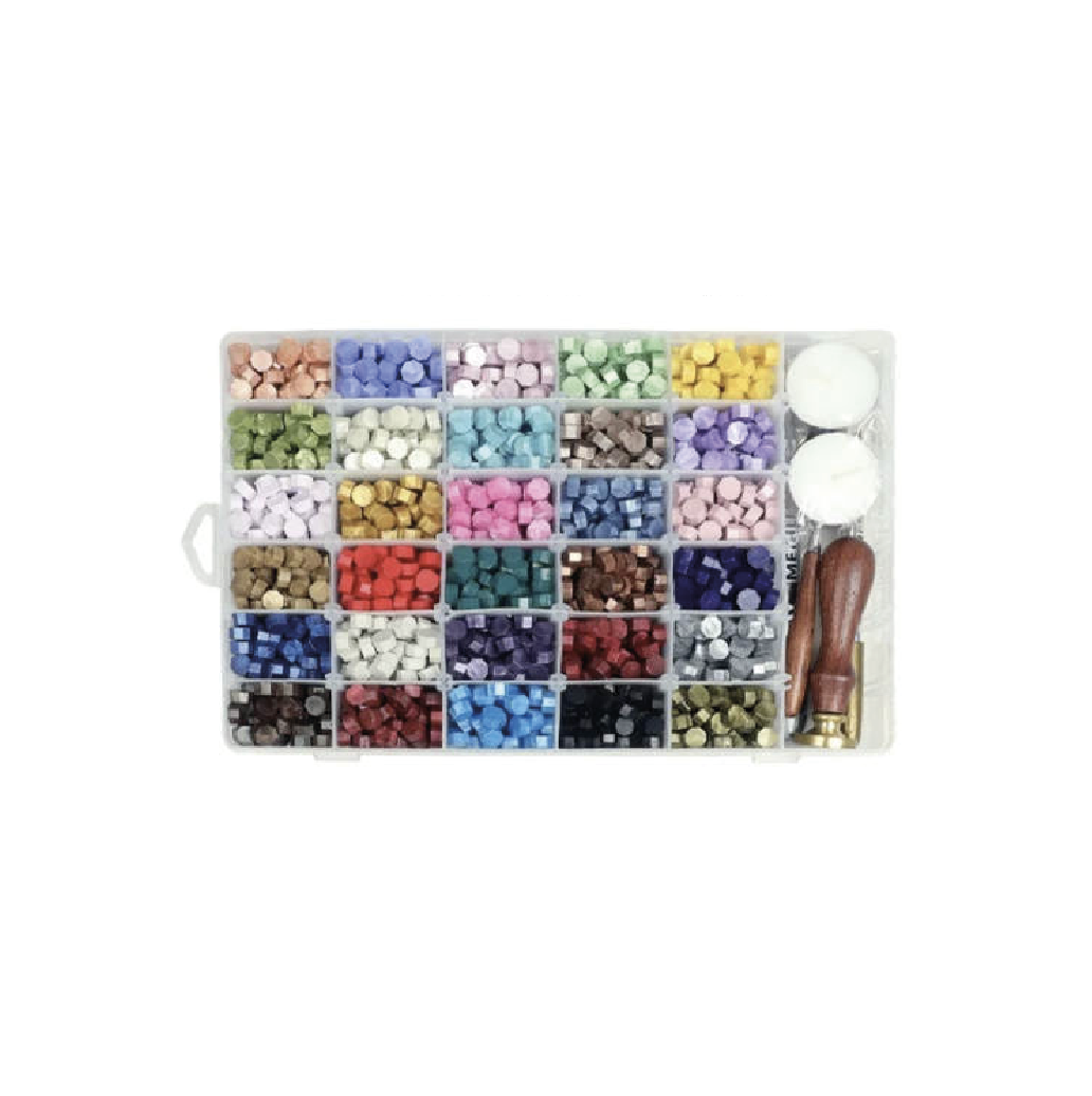 Set sello completo - 30 colores cera