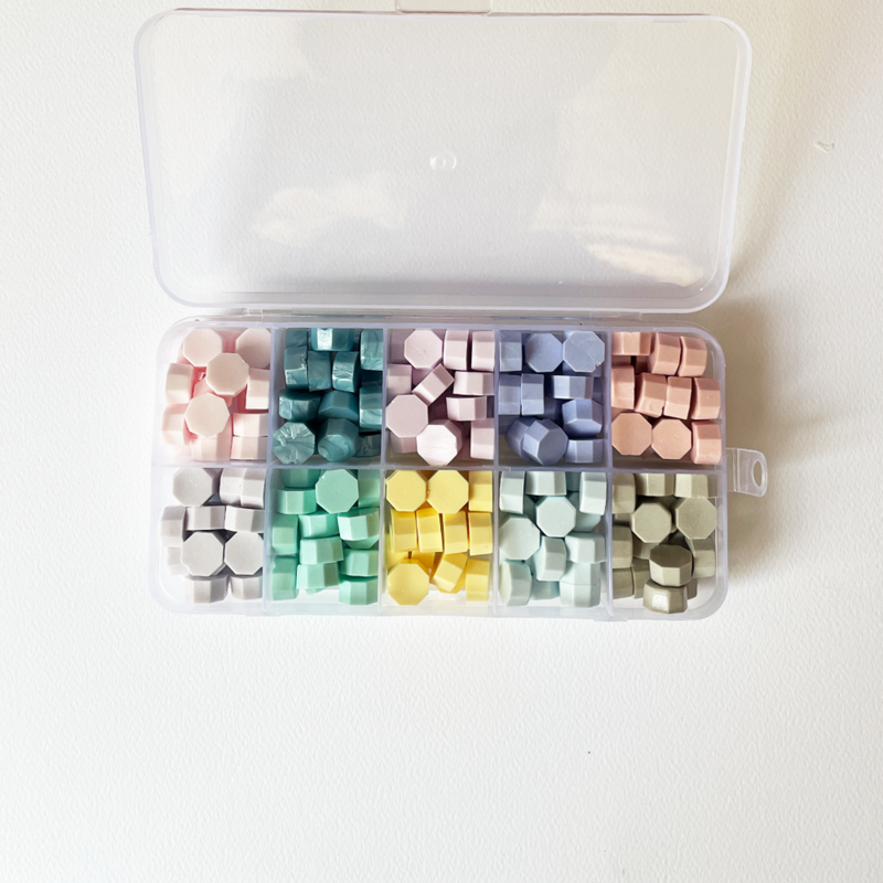 Caja de ceras - Pastel (10)