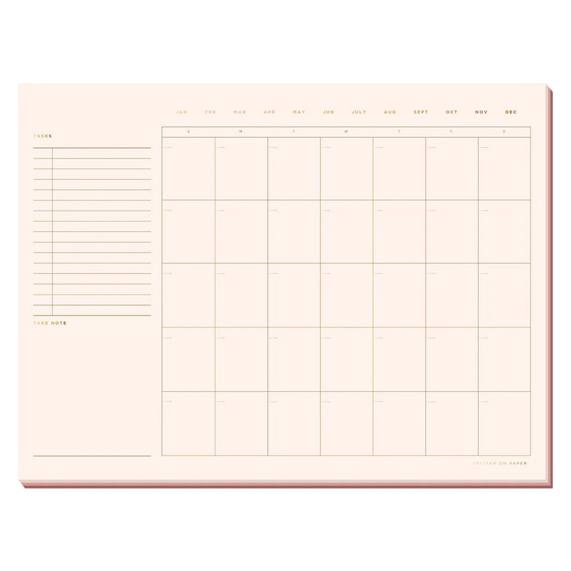 Calendario de Escritorio - Blush