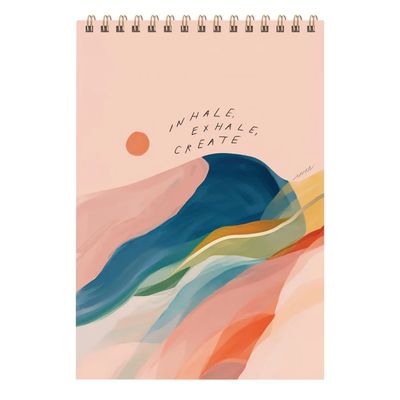 Sketchbook MHN Inhale Exhale Create