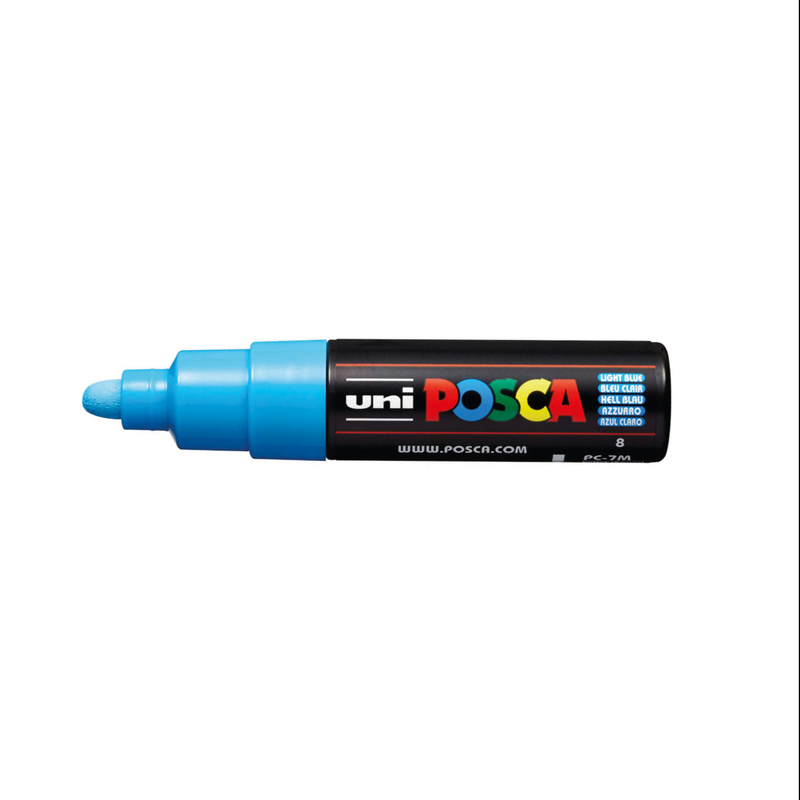 Posca PC 7M - Light Blue (unidad)