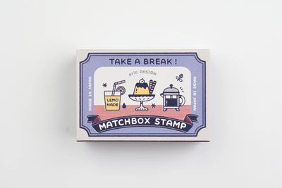 ​Sello Eric Small Things x SANBY Matchbox - Cafetería