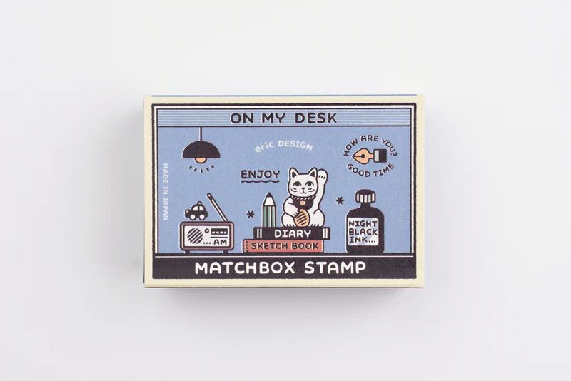 Sello Eric Small Things x SANBY Matchbox - On my Desk