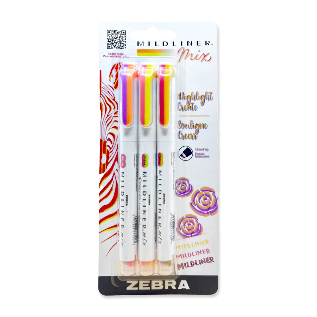Zebra Mildliner Warm -  Mildliner Mix